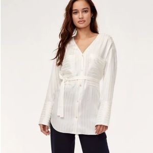 Aritzia Wilfred Shirt Blouse - XXS
